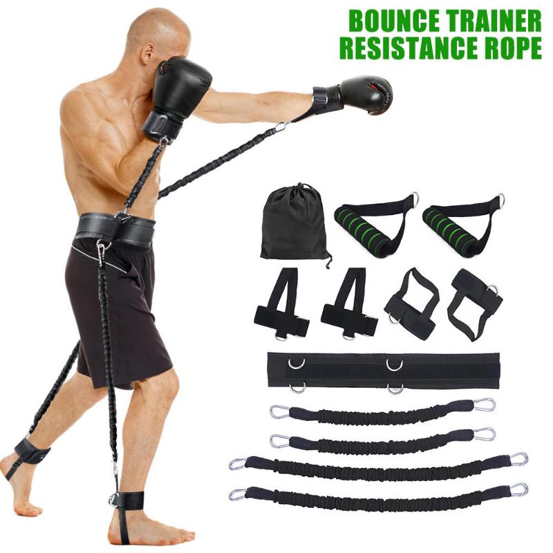 Sports Fitness Resistance Bands Set for Leg and Arm Exercises