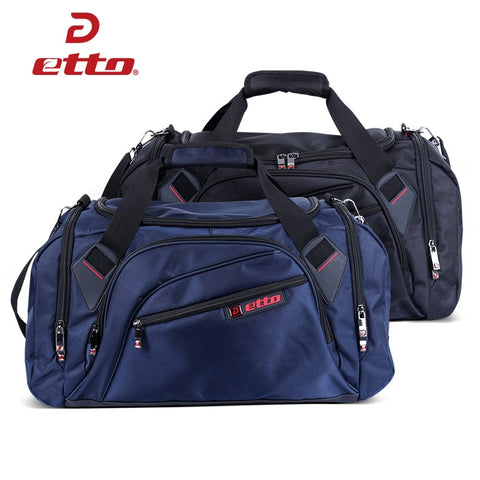 Etto Professional Large Sports Bag Gym Bag Men Women Independent Shoes Storage Training Bag Portable Shoulder Fitness Bag HAB002