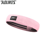 Aolikes Resistance Loop Bands Hip Fitness Band Thighs Arm For Expander Training Yoga Pilates Workout Home Gym Equipment