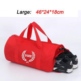 SNUGUG Outdoor Fitness Bag Oxford Pink Gym Bag Men Waterproof Women Male Sports Bags For Shoes New Woman Travel Handbag Tote Bag