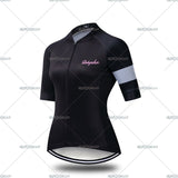 New Women Pro Cycling short sleeve Jersey Set Summer Breathable Sports Suit MTB Bike Clothing Female Bicycle Clothes Casual Wear