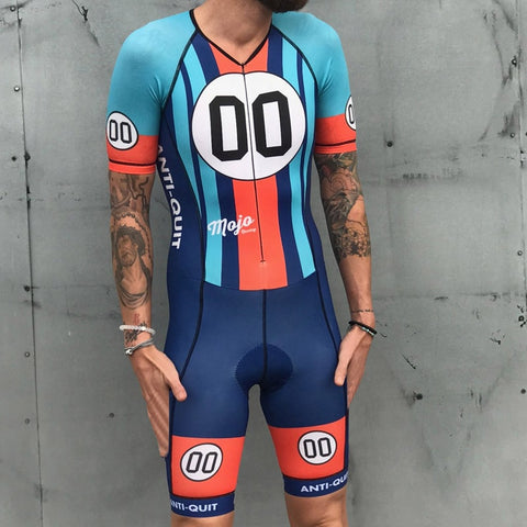 Pro Team Triathlon Suit Men's Cycling Jersey Skinsuit Jumpsuit Maillot Cycling Clothing Ropa Ciclismo Running Bike Sports Set