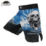 SUOTF Skull mma Blue Black Feroage Fight Boxing