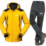 2018 NEW Daiwa  Fishing Clothing Sets Men Breathable Sports Wear Set Hiking Windproof Clothes Fishing Jacket And Pants