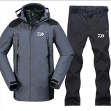 2018 NEW Daiwa  Fishing Clothing Sets Men Breathable Sports Wear Set Hiking Windproof Clothes Fishing Jacket And Pants