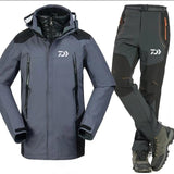 2018 NEW Daiwa  Fishing Clothing Sets Men Breathable Sports Wear Set Hiking Windproof Clothes Fishing Jacket And Pants