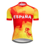 2019 Summer Spain Cycling Jersey Set MTB Uniform Bicycle Clothing Bike Clothes Wear Mens Short Maillot Culotte Sports Suit