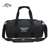 Gym Bags Men Sports Fitness Pack Shoulder Sport Bag Women's Handbags Male Travel Bags Polyester  Waterproof Handbag Female